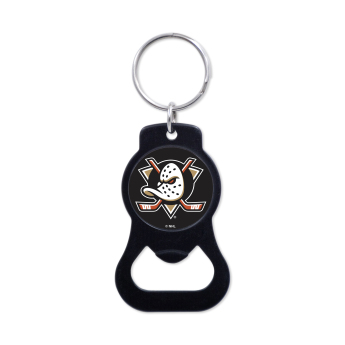 Anaheim Ducks přívěšek s otvírakem Black Ring