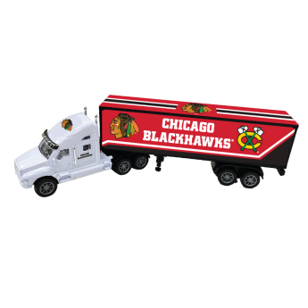 Chicago Blackhawks kamion 18-Wheeler Big Rig Truck White