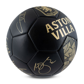 Aston Villa fotbalový mini míč Sig Gold Phantom - size 1