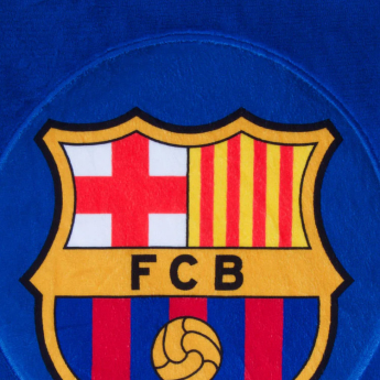 FC Barcelona dětská mikina s kapucí oversize blanket blue