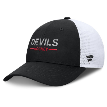 New Jersey Devils čepice baseballová kšiltovka Authentic Pro A/Cap Structured Adj. Meshback