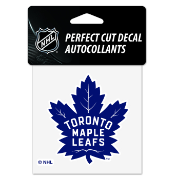 Toronto Maple Leafs samolepka Perfect Cut Color Decal