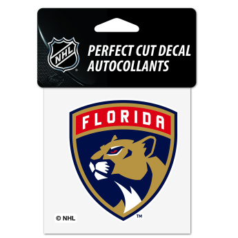 Florida Panthers samolepka Perfect Cut Color Decal