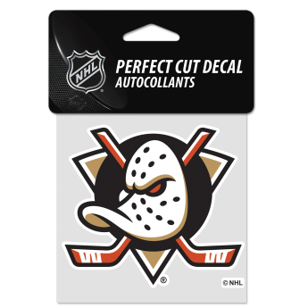 Anaheim Ducks samolepka Perfect Cut Color Decal