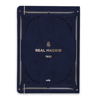 Real Madrid zápisník A5 Premium blue