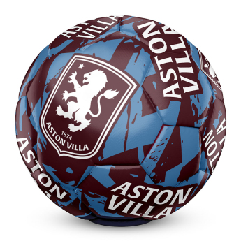 Aston Villa fotbalový míč Graffiti  - size 5