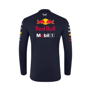 Red Bull Racing pánská mikina 1/4 Zip official Teamline Replica navy F1 Team 2025