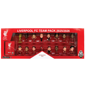 FC Liverpool figurka SoccerStarz Season 25-26 Player Team Pack limited edition only 1500 pieces