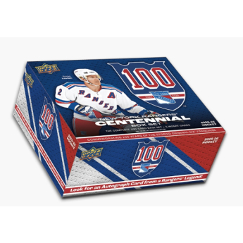NHL boxy hokejové karty NHL 2025-26 Upper Deck New York Rangers Centennial Box Set