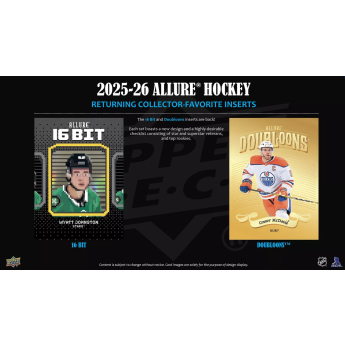 NHL boxy hokejové karty NHL 2025-26 Upper Deck Allure Blaster Box