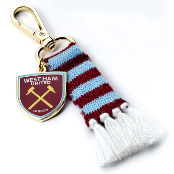 West Ham United přívěšek na tašku Bar Scarf Bag Charm