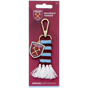 West Ham United přívěšek na tašku Bar Scarf Bag Charm