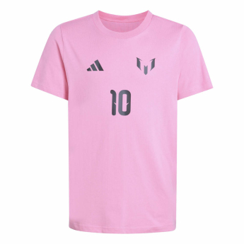 Lionel Messi dětské tričko MESSI Graphic pink