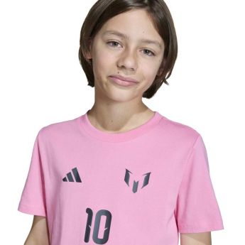 Lionel Messi dětské tričko MESSI Graphic pink