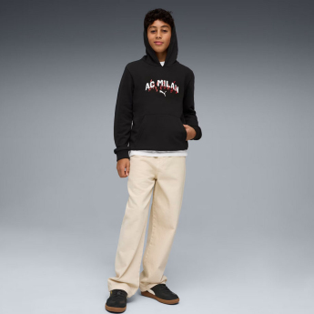 AC Milan dětská mikina s kapucí Culture black