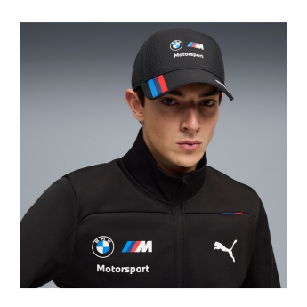 BMW Motorsport čepice baseballová kšiltovka AOP black 2026