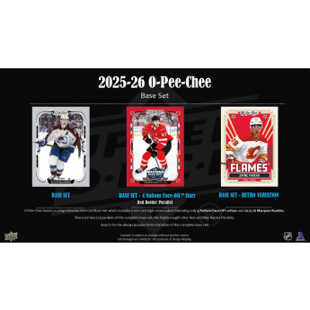 NHL boxy hokejové karty NHL 025-26 Upper Deck O-Pee-Chee Blaster Box