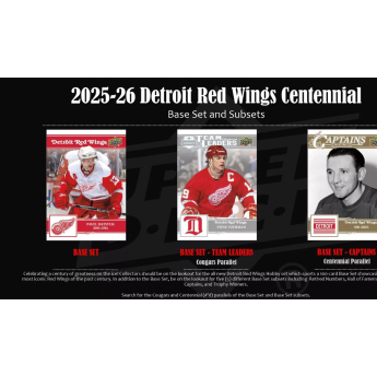 NHL boxy hokejové karty NHL Detroit Red Wings NHL Centennial Hobby Box