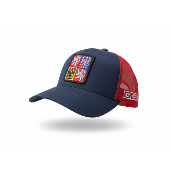 Hokejové reprezentace čepice baseballová kšiltovka Czech republic CCM Flag CZE Trucker