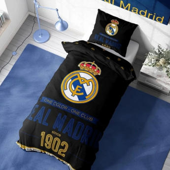 Real Madrid povlečení na jednu postel black