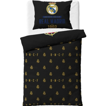 Real Madrid povlečení na jednu postel black