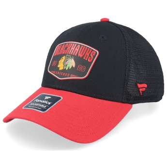 Chicago Blackhawks čepice baseballová kšiltovka A/CAP Structured Adjustable Meshback