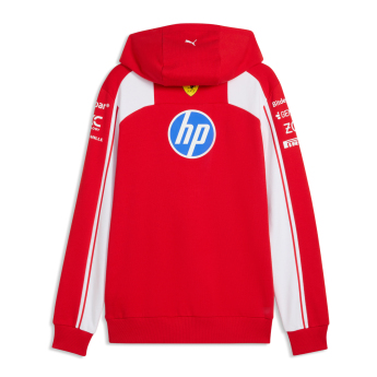 Ferrari pánská mikina s kapucí official Teamline Replica F1 Team 2026