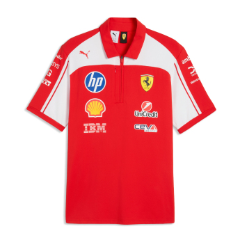 Ferrari pánské polo tričko Authentic official Teamline Replica F1 Team 2026