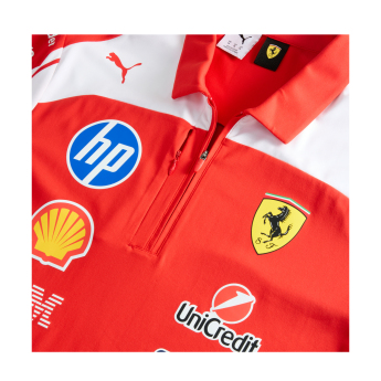 Ferrari pánské polo tričko Authentic official Teamline Replica F1 Team 2026
