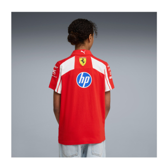 Ferrari dětské polo tričko official Teamline Replica F1 Team 2026