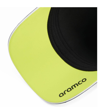 Aston Martin čepice baseballová kšiltovka black official Teamline Replica F1 Team 2026