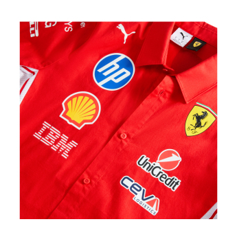 Ferrari pánská košile official Teamline Replica F1 Team 2026