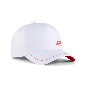 Formule 1 čepice baseballová kšiltovka logo white 2026
