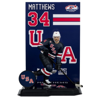 Hokejové reprezentace figurka Auston Matthews #34 USA Olympics 2026