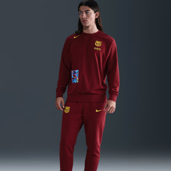 FC Barcelona pánská mikina s kapucí Club Fourth