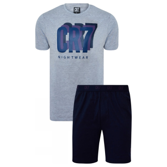 Cristiano Ronaldo pánské pyžamo CR7 Short repetitive