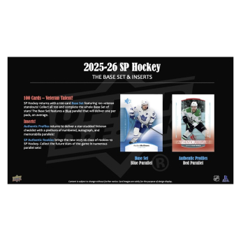 NHL boxy hokejové karty NHL 2025-26 Upper Deck SP Hockey Blaster Box