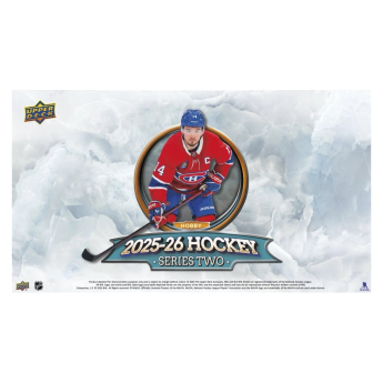 NHL boxy hokejové karty NHL 2025-26 Upper Deck Series 2 Hobby Box