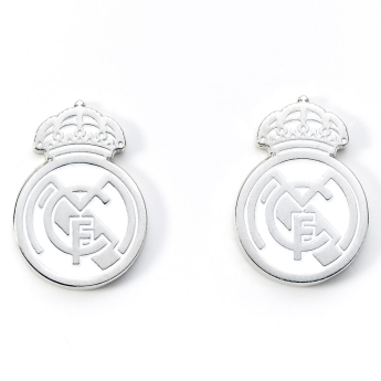 Real Madrid manžetové knoflíčky Silver Plated Formed Cufflinks