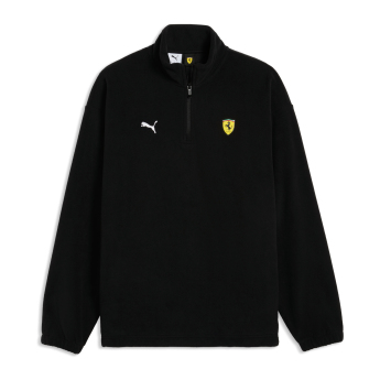 Ferrari pánská mikina 1/4 Zip black F1 Team 2026