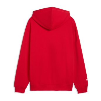 Ferrari pánská mikina s kapucí Large Logo red F1 Team 2026