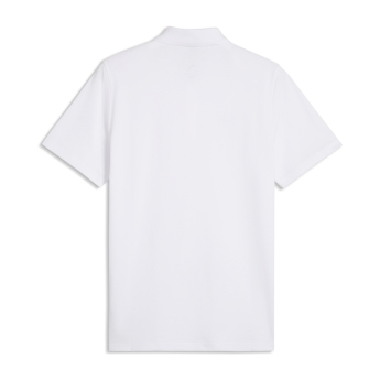 Ferrari pánské polo tričko Logo small white F1 Team 2026