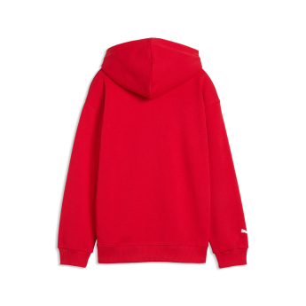 Ferrari dětská mikina s kapucí Large Logo red F1 Team 2026