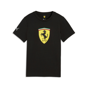 Ferrari dětské tričko Large Logo black F1 Team 2026