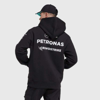 Mercedes AMG Petronas pánská mikina s kapucí official Teamline Replica F1 Team 2025