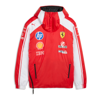 Ferrari pánská bunda s kapucí Reversible F1 Team 2026