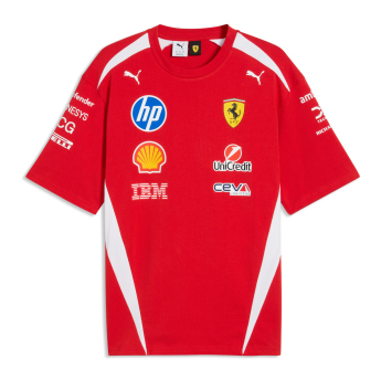 Ferrari pánské tričko Drivers red F1 Team 2026