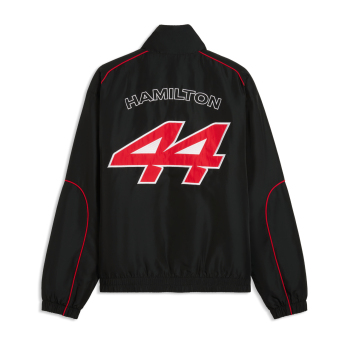 Ferrari pánská bunda Lewis Hamilton #44 Racing black F1 Team 2026