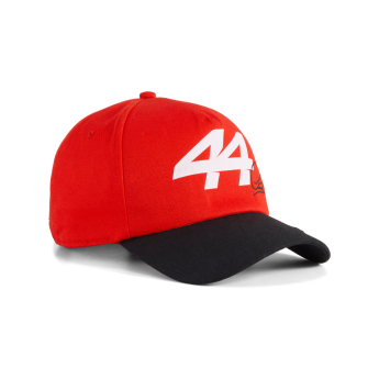 Ferrari čepice baseballová kšiltovka Lewis Hamilton #44 red Graphic F1 Team 2026