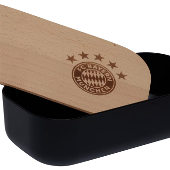 Bayern Mnichov box na svačinu Wood black